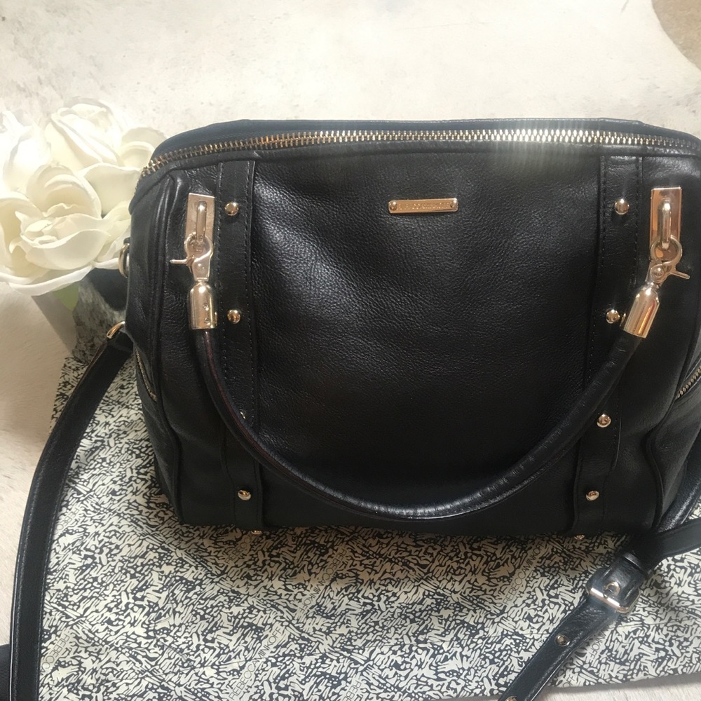 ❌SOLD❌ Rebecca Minkoff Black Cupid Satchel